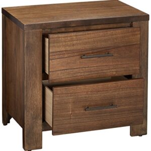 Progressive Furniture Brayden Nightstand, 26" x 17" x 25", Brown