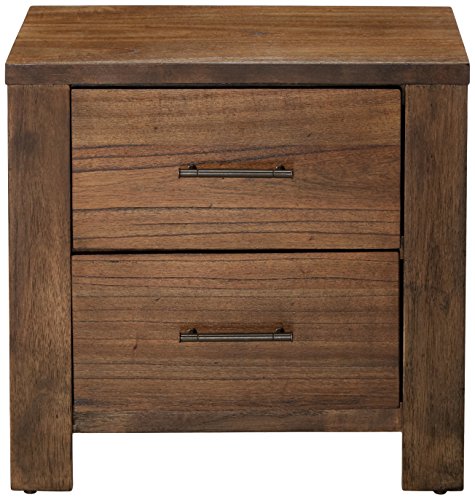 Progressive Furniture Brayden Nightstand, 26" x 17" x 25", Brown