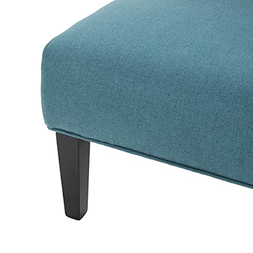 Christopher Knight Home Kassi Fabric Accent Chair, Dark Teal 29. 50”D x 22. 50”W x 32. 00”H