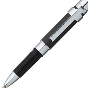 Fisher Space Pen Removable Clip Ballpoint Pen, Black with Chrome Cap, Stylus and Chrome Clip (BGBC-CL/S)