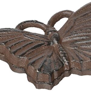 Zings & Thingz 10017897 57073401 Fluttering Butterfly Key Keeper, Brown