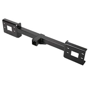 new front mount trailer receiver hitch compatible with 99-07 ford f-250/350 super duty replacement for 65022