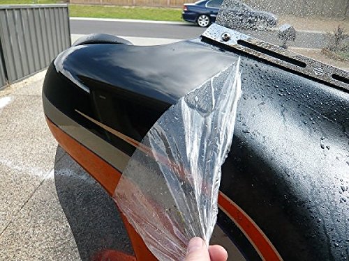 Road Warrior Plus Paint Protection Film - Temporary Roll-On Automotive Exterior Protector from Rocks, Scratch and Chips - Coating Applies White, Dries Clear 16oz Kit