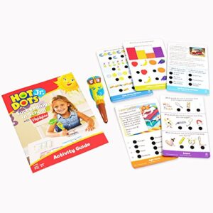 Educational Insights Hot Dot Jr. Succeeding in School Set with Highlights, Homeschool & School Readiness, 160 Multi-Subject Lessons, Interactive Pen Included, Ages 5+