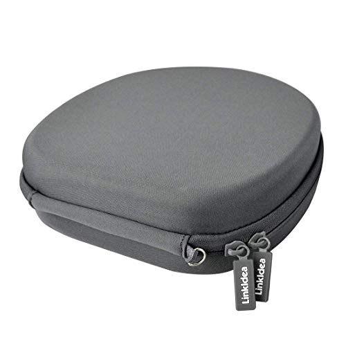 Linkidea Hard Shell Headphone Carrying Case Compatible with BOSS Audio, VXI BlueParrott, Diskin, RockZilla, XO Vision, August EP630, EP635, EP636, LUXA2, Lavi and More/Headset Travel Bag