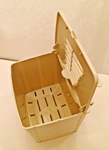 Sugar Glider/Small Animal/Bird Front Clips Nesting Box Washable(Approx. Size 4" Side by 3.5" deep by 5")(