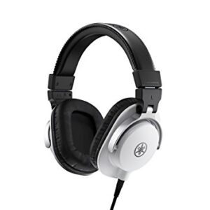 Yamaha HPH-MT5 Monitor Headphones, White, (HPH-MT5W)