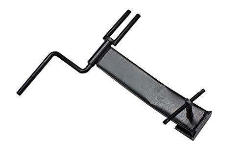 Mytee Products Strap Winder for Flatbed Trailer - Black Powder Coated Steel, Cargo Tie Down Ratchet Strap Winder - Winch Strap Roller for 2", 3", 4" Straps - Trucking Accessories for Trucks