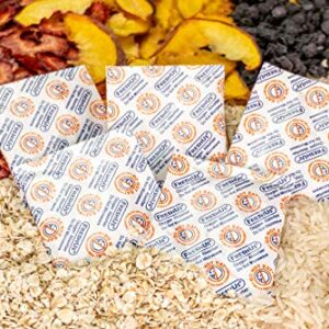 PackFreshUSA: Oxygen Absorber Combo - Contains 3 Sizes 50cc, 100cc, and 300cc- Food Grade - Non-Toxic - Food Preservation - Long-Term Food Storage Guide Included - 300 Pack (100 Count of Each Size)