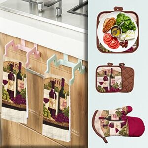 Lobyn Value Packs Decorative Lightweight Kitchen Towel Set 5 Piece Towels