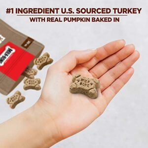 Milk-Bone Farmer's Medley Dog Treats, Turkey & Pumpkin, Brown,12 Ounces (Pack of 4), Grain Free
