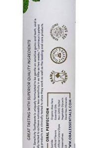 Lumineux Sensitivity Toothpaste - Fluoride Free, Certified Non-Toxic - NO Artificial Flavors, Colors, SLS Free, Dentist Formulated - Relieves Sensitive Teeth Without the Harm - 3.75 Oz