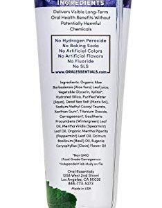 Lumineux Sensitivity Toothpaste - Fluoride Free, Certified Non-Toxic - NO Artificial Flavors, Colors, SLS Free, Dentist Formulated - Relieves Sensitive Teeth Without the Harm - 3.75 Oz