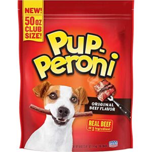pup-peroni dog snacks original beef flavor (50 oz.), 50 oz