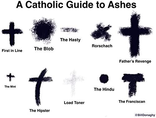 Ash Wednesday Ashes for 1000 People