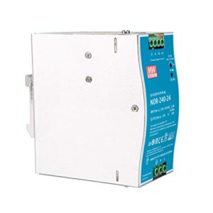 MEAN WELL NDR-240-24 240W 24VDC 10A AC/DC Industrial DIN Rail Power Supply Single Output for Industrial Applications (1)