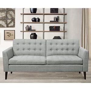 rosevera cb3 loveseat long para sala love seats furniture sofa in a box small area couches for living room, standard, gray