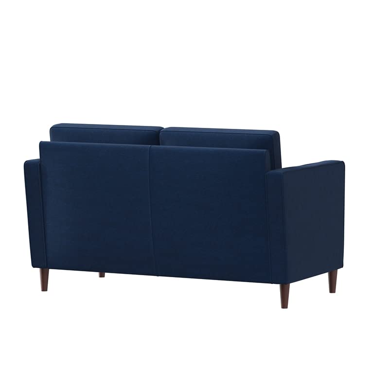 Lifestyle Solutions Lexington Loveseat, 52.4" W x 31.1" D x 33.5" H, Navy Blue