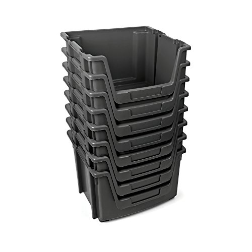 Tayg 268069 Stackable and Nestable Container mod. 5040, Grey