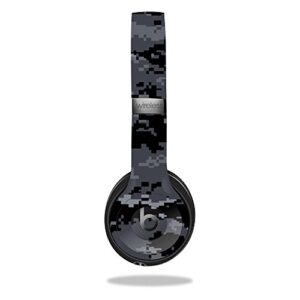 mightyskins skin compatible with beats by dr. dre solo 3 wireless - digital camo | protective, durable, and unique vinyl decal wrap cover | easy to apply, remove, and change styles | made in the usa