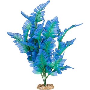imagitarium silk fern blue aquarium plant