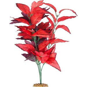imagitarium red fire silk aquarium plant