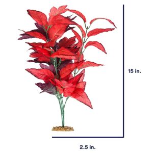 imagitarium Red Fire Silk Aquarium Plant