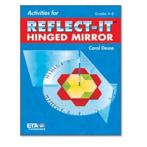 hand2mind 034851 activities for reflect-it hinged mirror book