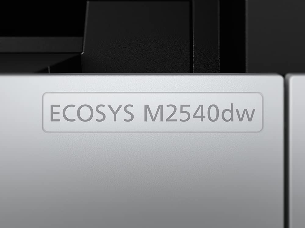 Kyocera ECOSYS M2540dw All-in-One Monochrome Laser Printer (Print/Copy/Scan/Fax), 42 ppm, Up to Fine 1200dpi, Gigabit Ethernet, USB, Wireless & Wi-Fi Direct, Mobile Print, 5 Line LCD w/Hard Key Panel