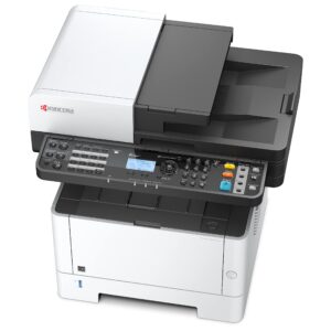 Kyocera ECOSYS M2540dw All-in-One Monochrome Laser Printer (Print/Copy/Scan/Fax), 42 ppm, Up to Fine 1200dpi, Gigabit Ethernet, USB, Wireless & Wi-Fi Direct, Mobile Print, 5 Line LCD w/Hard Key Panel