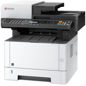 Kyocera ECOSYS M2540dw All-in-One Monochrome Laser Printer (Print/Copy/Scan/Fax), 42 ppm, Up to Fine 1200dpi, Gigabit Ethernet, USB, Wireless & Wi-Fi Direct, Mobile Print, 5 Line LCD w/Hard Key Panel