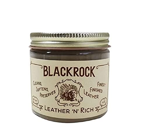 Blackrock Leather 'n Rich Cleaner Conditioner 4 oz supplier:tackdiscounters