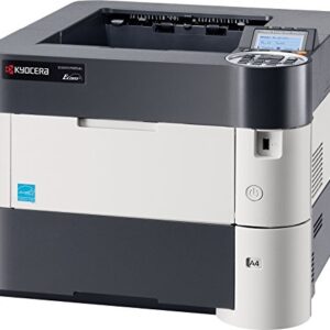 Kyocera 1102T72US0 ECOSYS P3055dn Black & White Network Printer, 5 Line LCD Screen with Hard Key Control Panel, Up to Fine 1200 DPI Print Resolution, Wireless and Wi-Fi Direct Capability