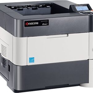 Kyocera 1102T72US0 ECOSYS P3055dn Black & White Network Printer, 5 Line LCD Screen with Hard Key Control Panel, Up to Fine 1200 DPI Print Resolution, Wireless and Wi-Fi Direct Capability