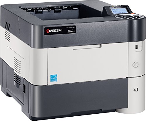 Kyocera 1102T72US0 ECOSYS P3055dn Black & White Network Printer, 5 Line LCD Screen with Hard Key Control Panel, Up to Fine 1200 DPI Print Resolution, Wireless and Wi-Fi Direct Capability