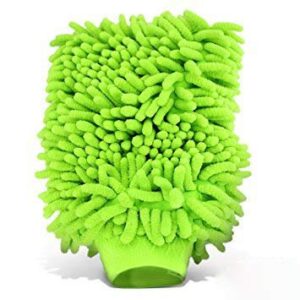 vvivid scratch-free chenille microfiber car wash mitt