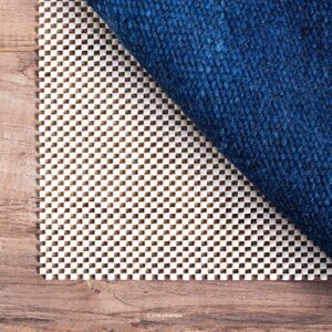 linenspa ultra grip non slip rug pad - heavy duty area rug gripper for any floor surface - 8 x 10 feet