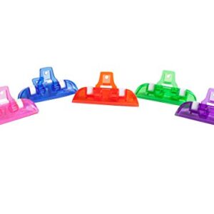 Brite Concepts, Multi-Clips, Plastic, Assorted Bright colors, 5-Count