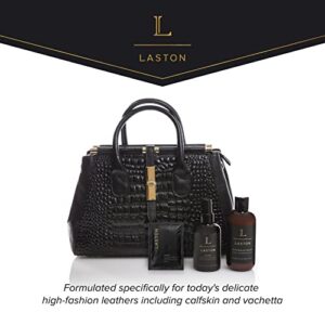 Laston Renew 8ct Leather Purse Cleaner Handbag Wipes | Cleans, Rescues, & Renews Luxury Designer Handbags, Purses, Wallets | 8 Individually-Packed Single Travel Wipes Per Box