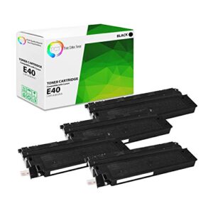 tct premium compatible toner cartridge replacement for canon e40 1491a002aa black works with canon pc940 pc920 pc921 pc980 printers (4,000 pages) - 4 pack