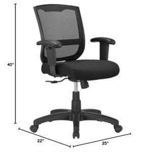 Eurotech Seating Maze Task Chair Mesh, Black