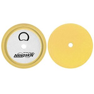 nanoskin 9" speedy foam buffing pad, light compounding - yellow [naa-sfpd91]