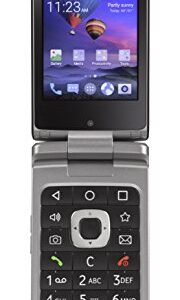 TracFone ZTE Android Flip 4G LTE Prepaid Phone