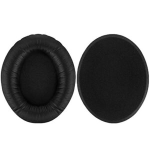 Geekria QuickFit Replacement Ear Pads for Sennheiser HD418, HD419, HD428, HD429, HD439, HD438, HD448, HD449 Headphones Ear Cushions, Headset Earpads, Ear Cups Cover Repair Parts (Black)