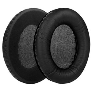 Geekria QuickFit Replacement Ear Pads for Sennheiser HD418, HD419, HD428, HD429, HD439, HD438, HD448, HD449 Headphones Ear Cushions, Headset Earpads, Ear Cups Cover Repair Parts (Black)