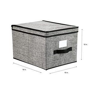 Simplify Large Storage Box in Black