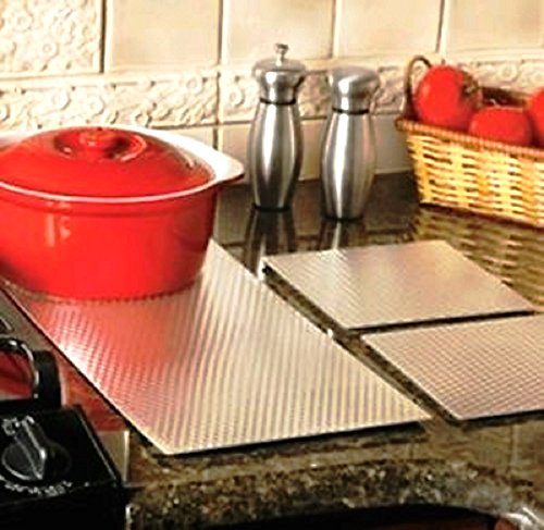 WD - KC Countertop Protector Heat Resistant Large Mat for Air Fryer - Non-Slip Insulated Heat Pads for Kitchen Counter - Choose Size (20" x 17")