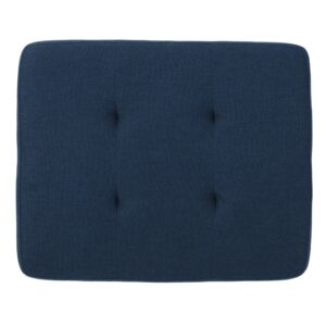 Christopher Knight Home Zahra Ottoman, Dark Blue