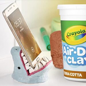 Crayola Air Dry Clay for Kids (5lbs), Reusable Bucket of Terra Cotta Clay for Sculpting, Bulk Arts and Crafts Supplies, Ages 3+