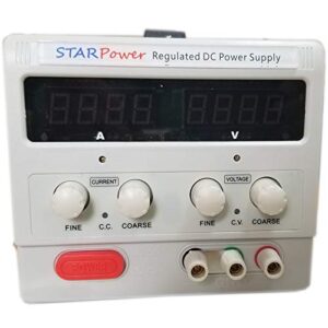 precision 0-100v,0-3a adjustable switch power supply digital regulated lab grade